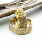 Preview: Brandl Trauringe - Structures Collection - Salvia Gelbgold