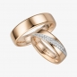 Preview: Giloy - Eheringe "Tessa" in Roségold