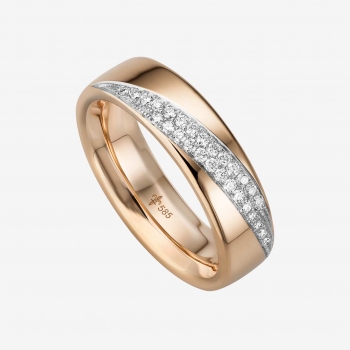 Giloy - Eheringe "Tessa" in Roségold