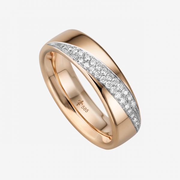 Giloy - Eheringe "Tessa" in Roségold